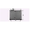 Image de Radiateur, Refroidissement Du Moteur Sz2161 Ava Quality Cooling Ava Quality Cooling Sz2161 Suzuki