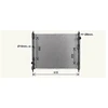 Image de Radiateur, Refroidissement Du Moteur Dn2477 Ava Quality Cooling Ava Quality Cooling Dn2477 Nissan