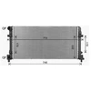 Image de Radiateur, Refroidissement Du Moteur Ai2450 Ava Quality Cooling Ava Quality Cooling Ai2450 Audi;Seat;Skoda