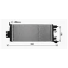 Image de Radiateur, Refroidissement Du Moteur Rt2681 Ava Quality Cooling Ava Quality Cooling Rt2681 Renault