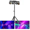 Image de Jeu de Lumière BeamZ CLS Kore Party Bar - 4 Effets PAR RGBW Derby avec Pied