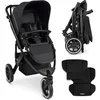 Image de Poussette 3 roues ABC Design Salsa 5 Run Noir 90,5x65x48 cm 12005012517