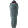 Image de deuter - Astro Pro 600 EL - Sac de couchage Teal / Paprika - Extra Long - Ouverture gauche
