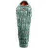 Image de deuter - Exosphere +4° - Sac de couchage Sage / Paprika - Extra Long - Ouverture droite
