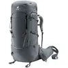 Image de deuter - Aircontact Core 55+10 SL - Sac à dos trekking femme Graphite / Black - 55 + 10 L