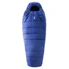 Image de deuter - Starlight - Sac de couchage enfant Nightblue / Redwood - Ouverture gauche