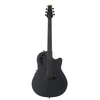 Image de Ovation Elite Tx Super Shallow Black Textured Folk électro