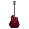 Image de Ovation Celebrity Elite Mid Cutaway Ruby Red Folk électro