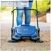 Image de Balayeur manuel S800 650 mm 3 brosses 20 L bac repliable