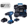 Image de Coffret perceuse visseuse sans fil CDTB74 2X 50Nm mandrin 13mm 74 access 20V