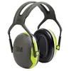 Image de Casque antibruit Peltor X4A - 3M - serre-tête - 33dB - vert - X4A