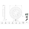 Image de Disque De Frein Bosch Bd2705 Kia