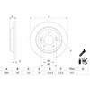 Image de Disque De Frein Bosch Bd2872 Hyundai;Kia