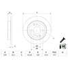 Image de Disque De Frein Bosch Bd2741 Honda