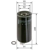 Image de Filtre À Carburant N2272 Bosch Bosch N2272