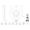 Image de Disque De Frein Bosch Bd2767 Volkswagen