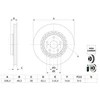Image de Disque De Frein Bosch Bd2907 Lexus;Toyota