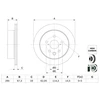 Image de Disque De Frein Bosch Bd2908 Lexus