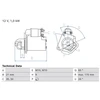 Image de Démarreur / Démarreur 2808 Bosch Bosch 2808 Nissan