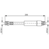 Image de Flexible De Frein Bosch Bh782 Audi;Seat;Skoda;Volkswagen