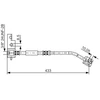 Image de Flexible De Frein Bosch Bh795 Chrysler;Dodge