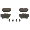 Image de Kit De Plaquettes De Frein, Frein À Disque Bp378 Bosch Bosch Bp378 Fiat;Nissan;Opel;Renault;Vauxhall