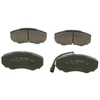 Image de Kit De Plaquettes De Frein, Frein À Disque Bp416 Bosch Bosch Bp416 Citroen;Fiat;Peugeot