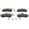 Image de Kit De Plaquettes De Frein, Frein À Disque Bp708 Bosch Bosch Bp708 Citroen;Fiat;Peugeot