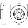 Image de Disque De Frein Bosch Bd394 Alfa Romeo;Lancia
