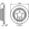 Image de Disque De Frein Bosch Bd576 Daimler;Jaguar