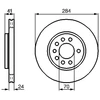 Image de Disque De Frein Bosch Bd631 Opel;Saab