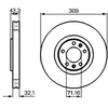 Image de Disque De Frein Bosch Bd915 Peugeot