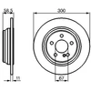 Image de Disque De Frein Bosch Bd401 Mercedes-Benz