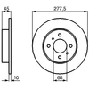 Image de Disque De Frein Bosch Bd1035 Nissan