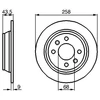 Image de Disque De Frein Bosch Bd312 Saab