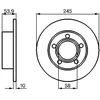 Image de Disque De Frein Bosch Bd392 Audi