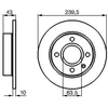 Image de Disque De Frein Bosch Bd427 Ford