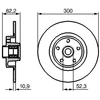 Image de Disque De Frein Bosch Bd1129 Renault