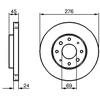 Image de Disque De Frein Bosch Bd978 Mitsubishi