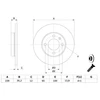 Image de Disque De Frein Bosch Bd25 Audi;Seat;Volkswagen