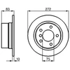 Image de Disque De Frein Bosch Bd370 Bmw