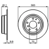 Image de Disque De Frein Bosch Bd264 Bmw