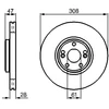 Image de Disque De Frein Bosch Bd1068 Renault