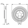 Image de Disque De Frein Bosch Bd1185 Mercedes-Benz