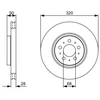 Image de Disque De Frein Bosch Bd1224 Volvo