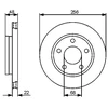 Image de Disque De Frein Bosch Bd1325 Audi;Volkswagen