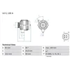 Image de Dynamo 4922 Bosch Bosch 4922 Toyota