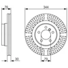 Image de Disque De Frein Bosch Bd1347 Land Rover