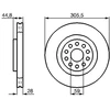 Image de Disque De Frein Bosch Bd861 Lancia