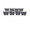 Image de Kit De Plaquettes De Frein, Frein À Disque Bp1152 Bosch Bosch Bp1152 Audi;Volkswagen